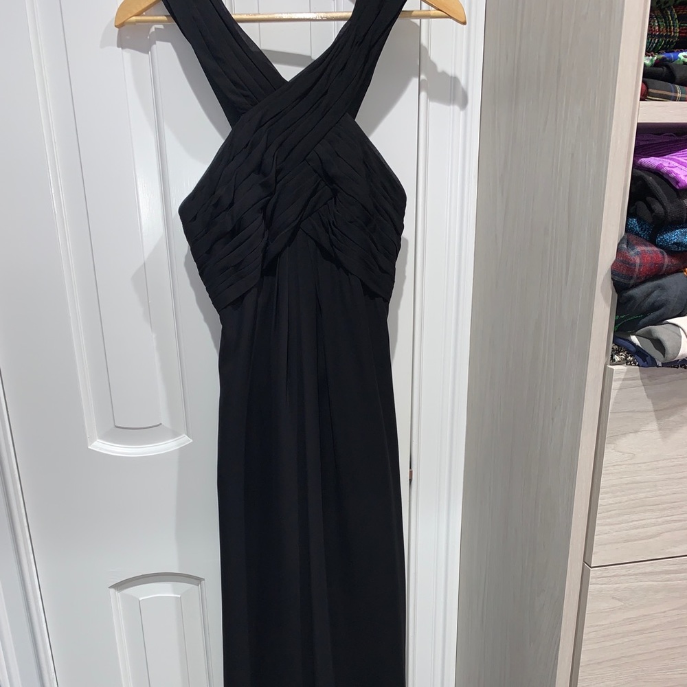 Monique lhuillier black dress